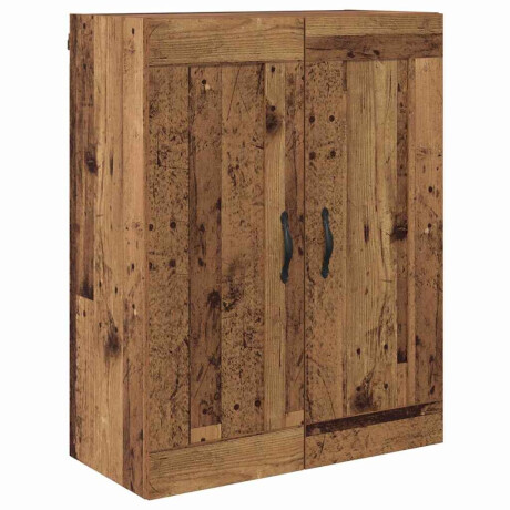 vidaXL Wandkast Oud Hout 69,5 x 34 x 90 cm Bewerkt hout afbeelding2 - 1