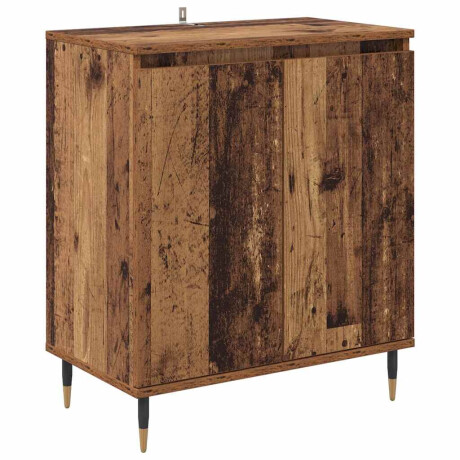 vidaXL Dressoir Oud Hout 60 x 35 x 70 cm Bewerkt hout afbeelding2 - 1