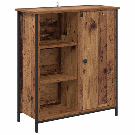 vidaXL Dressoir Oud Hout 70 x 30 x 80 cm Bewerkt hout afbeelding2 - 1