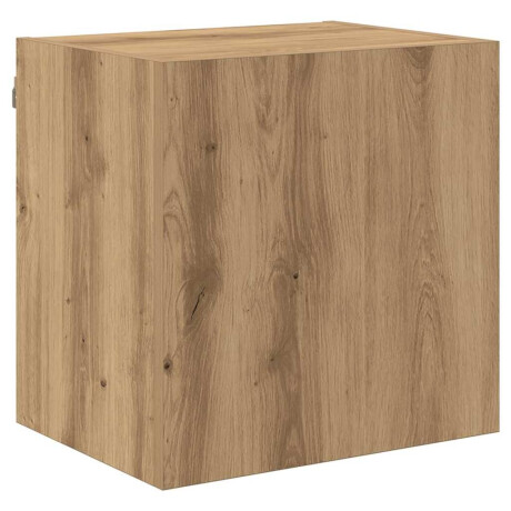 vidaXL TV Wandkast Artisan Eiken 40,5x30x40cm Bewerkt hout afbeelding2 - 1