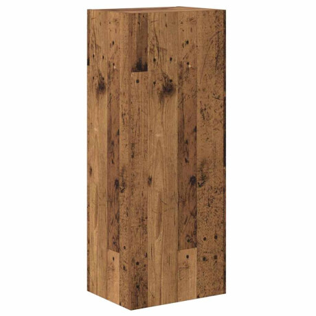 vidaXL TV Wandkast Oud Hout 40,5 x 30 x 102 cm Bewerkt hout afbeelding2 - 1