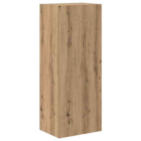 vidaXL TV Wandkast Artisan Eiken 40,5 x 30 x 102 cm Bewerkt hout afbeelding2 - 1