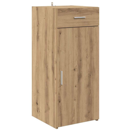 vidaXL Opbergkast Zwarte Eik 40 x 42,5 x 93 cm Geconstrueerd hout afbeelding2 - 1