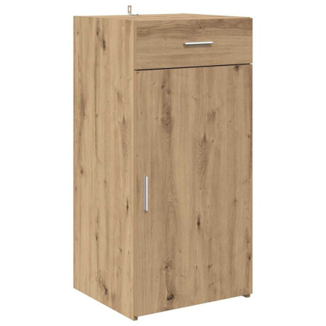 vidaXL Dressoir artisanaal eikenkleurig 45 x 42,5 x 93 cm Bewerkt hout afbeelding2 - 1
