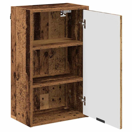 vidaXL Badkamer Kast Oud Hout 39 x 23,5 x 65 cm Bewerkt hout & Metaal afbeelding2 - 1
