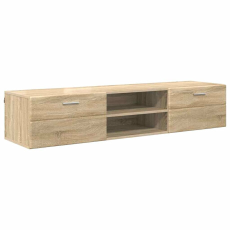 vidaXL Houten Kast met lade Sonoma Eiken 150 x 39 x 30 cm Bewerkt hout afbeelding2 - 1