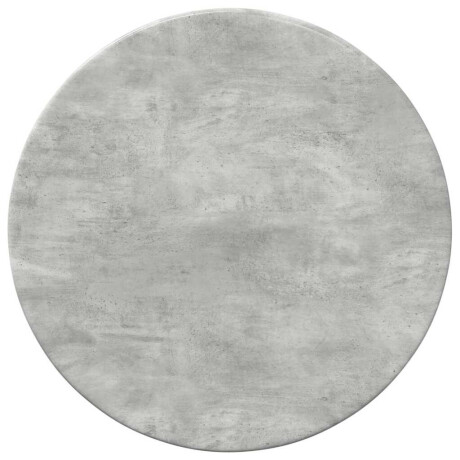 vidaXL Tafelblad Betongrijs Ø 30 x 1,5 cm Bewerkt hout afbeelding2 - 1