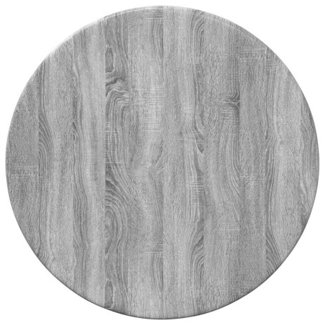 vidaXL Tafelblad Grijs Sonoma Ø 30 x 1,5 cm Bewerkt hout afbeelding2 - 1