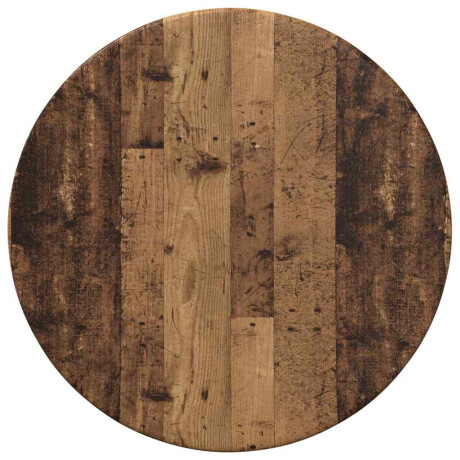 vidaXL Tafelblad Oud hout Ø 30 x 1,5 cm Bewerkt hout afbeelding2 - 1