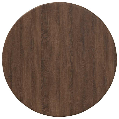 vidaXL Tafelblad bruin eikenkleur Ø 40 x 1,5 cm Bewerkt hout afbeelding2 - 1