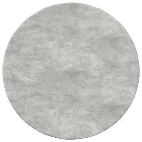 vidaXL Tafelblad Betongrijs Ø 50 x 1,5 cm Bewerkt hout afbeelding2 - 1