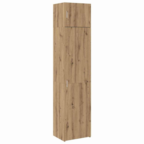 vidaXL Opbergkast met plank Anders met opslag met de deur artisanaal eikenkleurig 50 x 41 x 225 cm afbeelding2 - 1