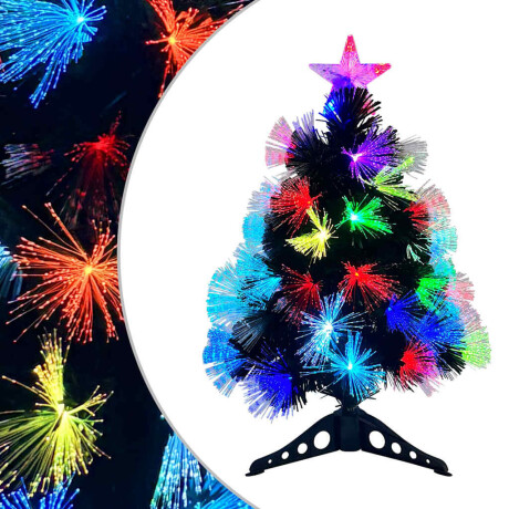 vidaXL Kunstkerstboom met 50 LED met standaard Groen 64 cm PVC afbeelding2 - 1
