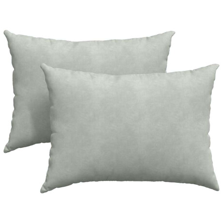 vidaXL Sofa Kussens 2 stuks Lichtgrijs 70 x 50 cm Cordstof afbeelding2 - 1