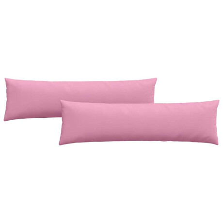 vidaXL Sofa Kussens 2 pcs Roze 145 x 40 cm Stof afbeelding2 - 1