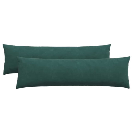 vidaXL Sofa Kussens 2 stuks Donkergroen 145 x 40 cm Cordstof afbeelding2 - 1