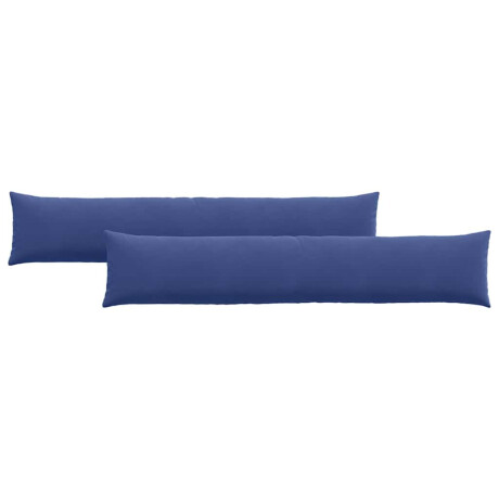 vidaXL Sofa Kussens 2 stuks Politieblauw 200 x 40 cm Cordstof afbeelding2 - 1