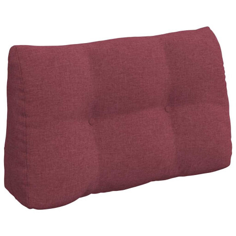 vidaXL Rugkussen Wijnrood 80 x 24 x 50 cm Stof afbeelding2 - 1
