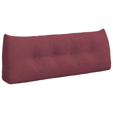 vidaXL Rugkussen Wijnrood 120 x 24 x 50 cm Stof afbeelding2 - 1