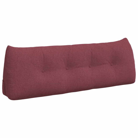 vidaXL Rugkussen Wijnrood 140 x 24 x 50 cm Stof afbeelding2 - 1