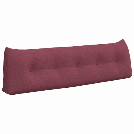 vidaXL Rugkussen Wijnrood 160 x 24 x 50 cm Stof afbeelding2 - 1