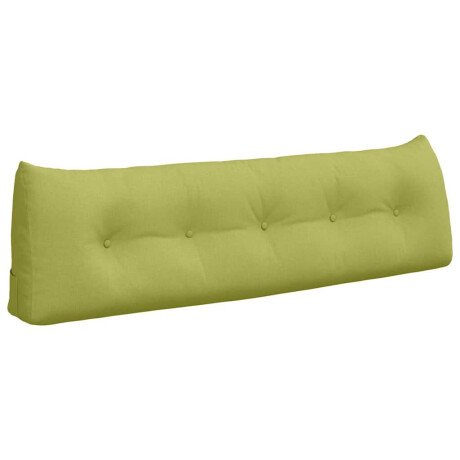 vidaXL Rugkussen Lichtgroen 160 x 24 x 50 cm Stof afbeelding2 - 1