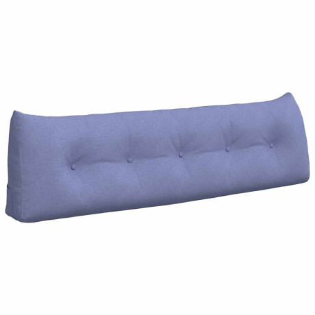 vidaXL Rugkussen Jeans Blauw 160 x 24 x 50 cm Stof afbeelding2 - 1