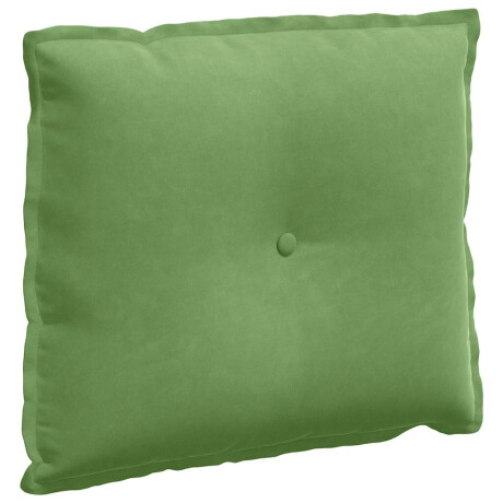 vidaXL Rugkussen Lichtgroen 60 x 50 cm Cordstof afbeelding2 - 1