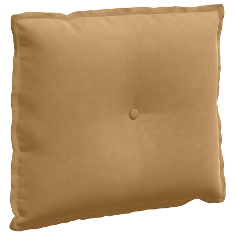 vidaXL Rugkussen Bruin 60 x 50 cm Cordstof afbeelding2 - 1