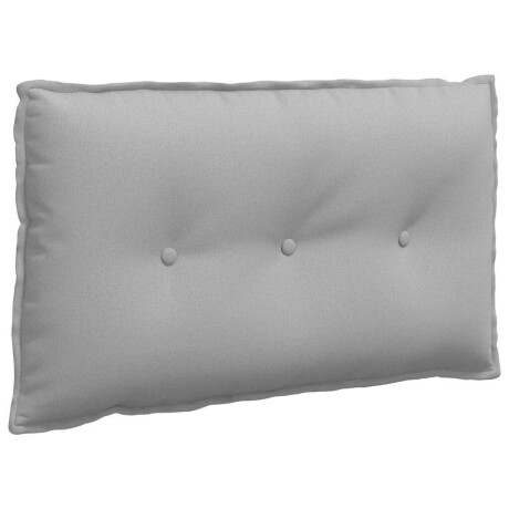 vidaXL Rugkussen Wolkengrijs 80 x 19 x 50 cm Stof afbeelding2 - 1