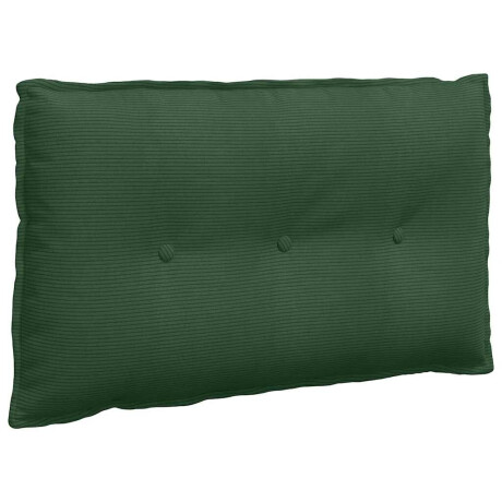 vidaXL Rugkussen Jungle Groen 80 x 50 cm Cordstof afbeelding2 - 1