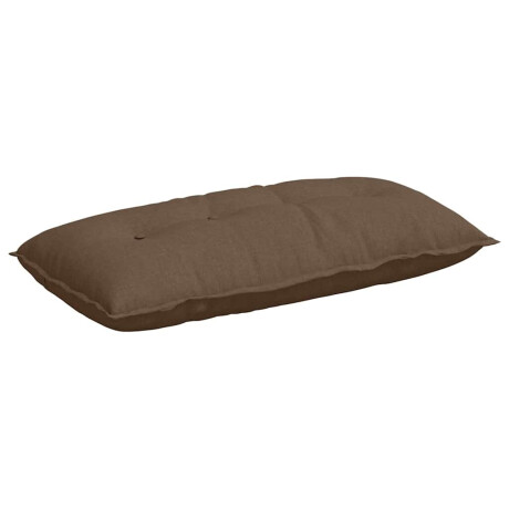 vidaXL Rugkussen Bruin 100 x 19 x 50 cm Stof afbeelding2 - 1