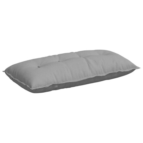 vidaXL Rugkussen Wolkengrijs 100 x 19 x 50 cm Stof afbeelding2 - 1