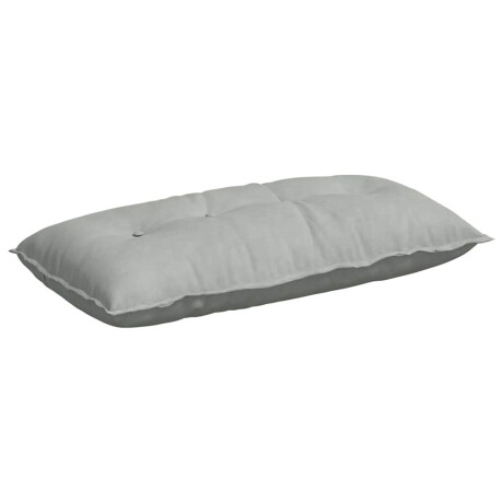 vidaXL Rugkussen Lichtgrijs 100 x 50 cm Cordstof afbeelding2 - 1