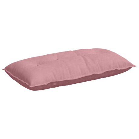 vidaXL Rugkussen Roze 100 x 50 cm Katoen Stof afbeelding2 - 1
