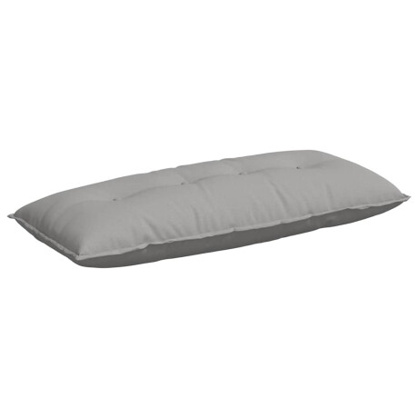 vidaXL Rugkussen Wolkengrijs 120 x 19 x 50 cm Stof afbeelding2 - 1