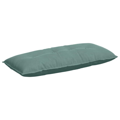 vidaXL Rugkussen Zeegroen 120 x 50 cm Cordstof afbeelding2 - 1