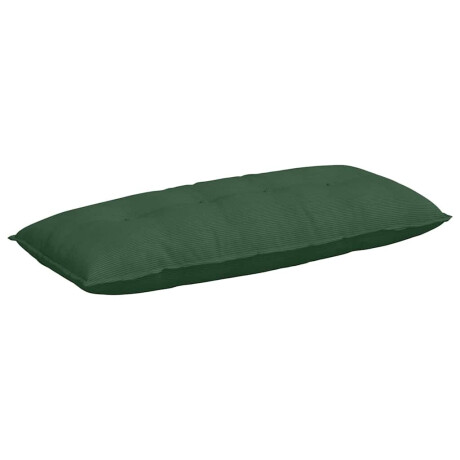 vidaXL Rugkussen Jungle Groen 120 x 50 cm Cordstof afbeelding2 - 1