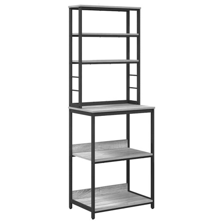 vidaXL Keukenplank Grijs Sonoma 60 x 40 x 168 cm Bewerkt hout afbeelding2 - 1