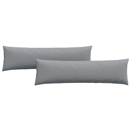 vidaXL Sofa Kussens 2 pcs Lichtgrijs 145 x 40 cm Stof afbeelding2 - 1