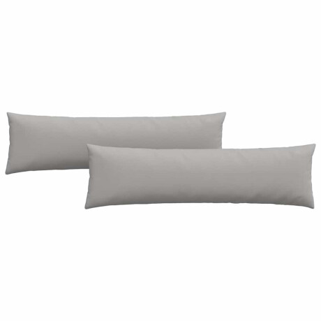 vidaXL Sofa Kussens 2 pcs Wolkengrijs 145 x 40 cm Stof afbeelding2 - 1
