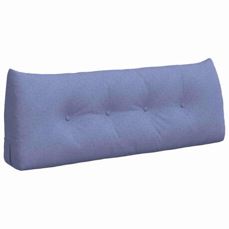 vidaXL Rugkussen Jeans Blauw 120 x 24 x 50 cm Stof afbeelding2 - 1