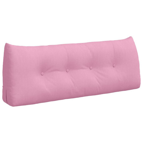 vidaXL Rugkussen Roze 120 x 24 x 50 cm Stof afbeelding2 - 1
