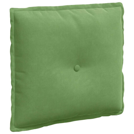 vidaXL Rugkussen Lichtgroen 50 x 45 cm Cordstof afbeelding2 - 1