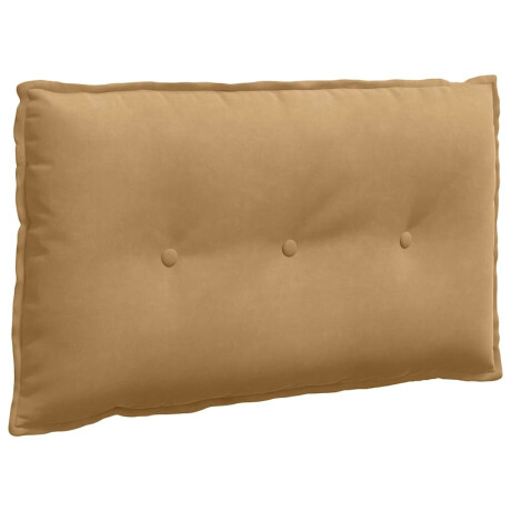 vidaXL Rugkussen Bruin 80 x 50 cm Cordstof afbeelding2 - 1