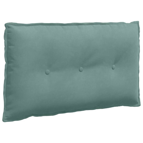 vidaXL Rugkussen Zeegroen 80 x 50 cm Cordstof afbeelding2 - 1
