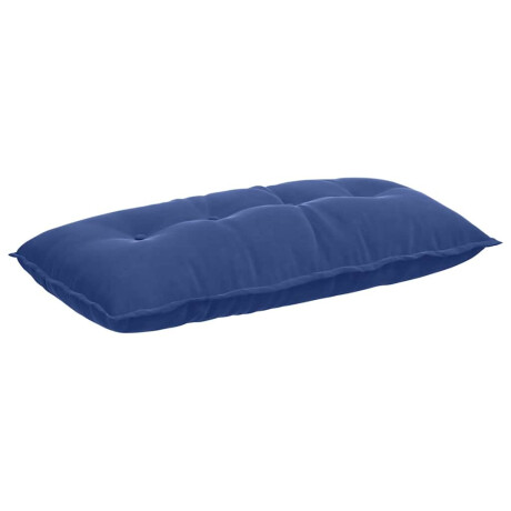vidaXL Rugkussen Politieblauw 100 x 50 cm Cordstof afbeelding2 - 1