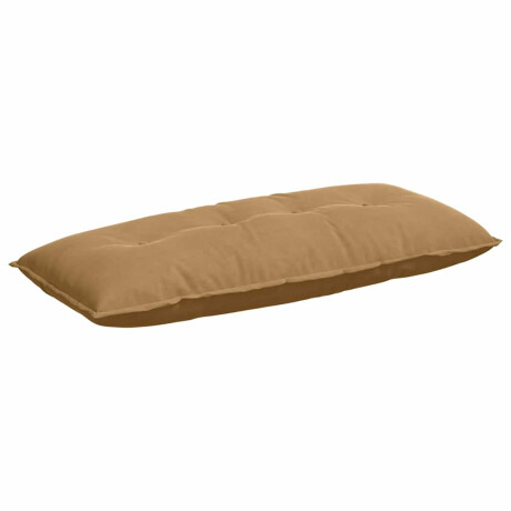 vidaXL Rugkussen Bruin 120 x 50 cm Cordstof afbeelding2 - 1