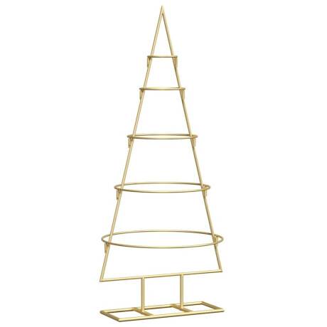vidaXL Metalen kerstboom met standaard Goud 90 cm Poedergecoat staal afbeelding2 - 1