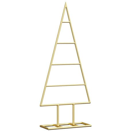 vidaXL Metalen kerstboom met standaard Goud 60 cm Poedergecoat staal afbeelding2 - 1